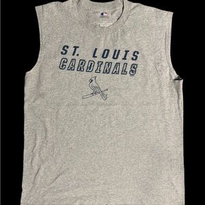 St. Louis Cardinals Gray Sleeveless Shirt/Tank